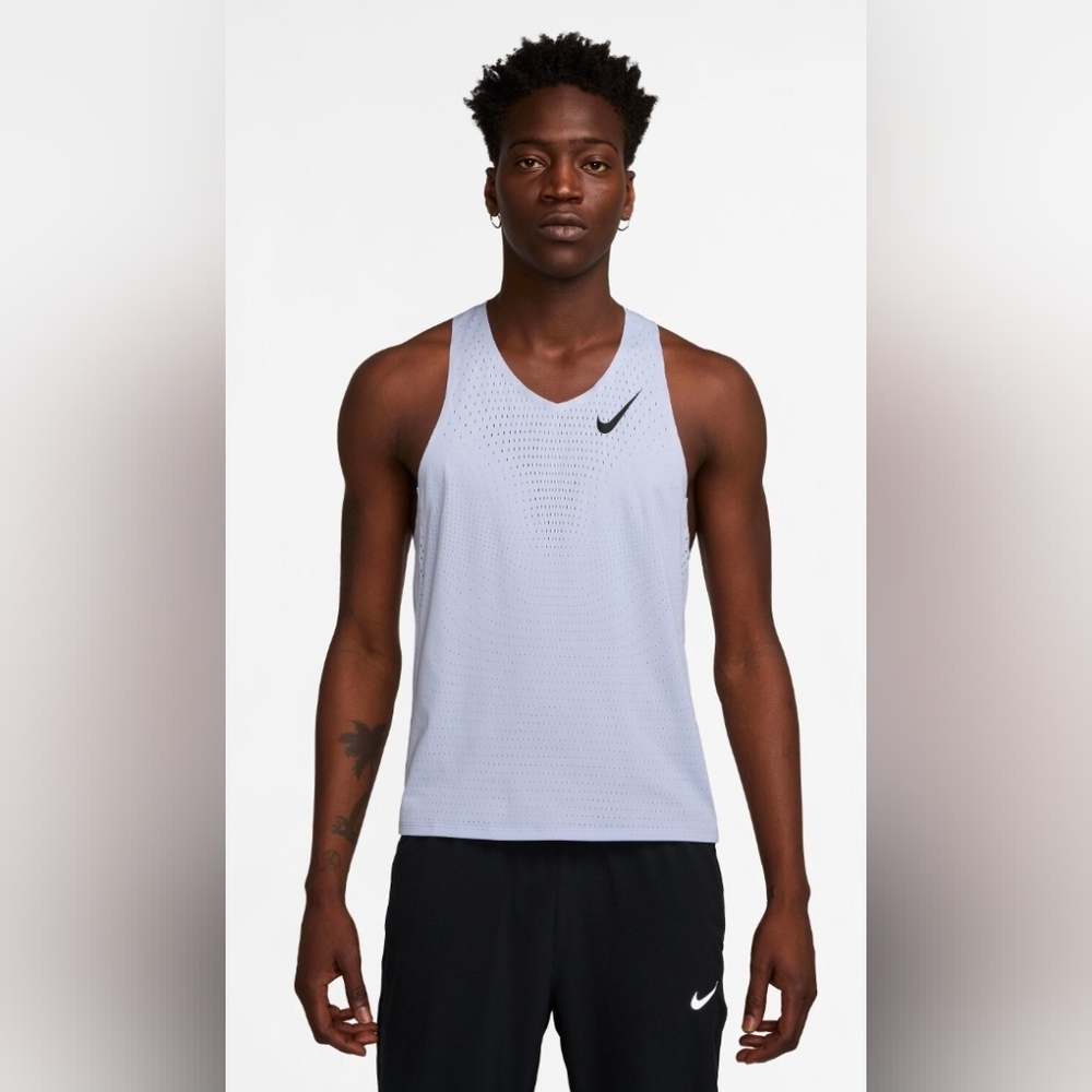 NWOT Nike AeroSwift Dri-FIT Single Mens Tank Top FN4231-057 XS